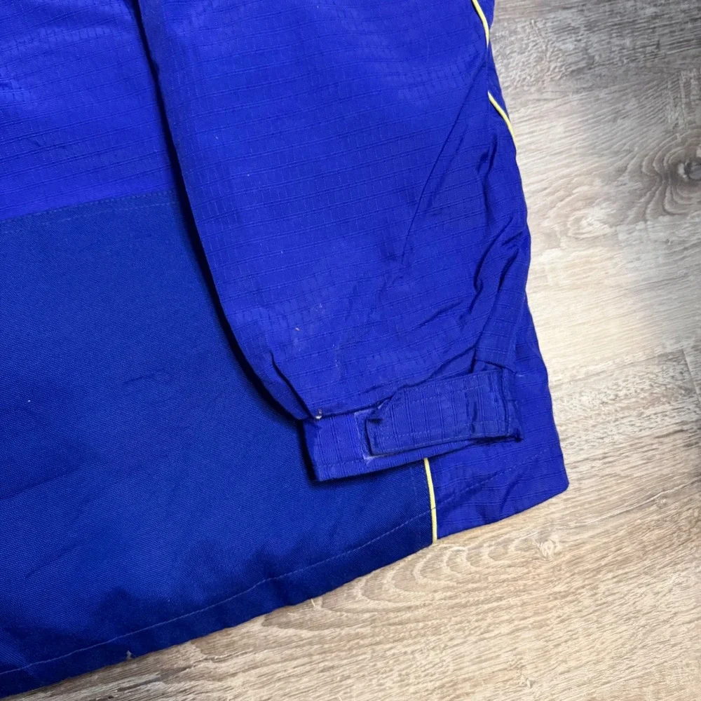 Columbia Tectonite Ski Jacket Blue Neon Yellow Vintage 90s Youth XL 18/20